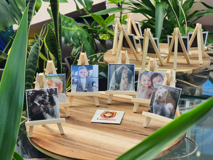 Fotomagnete mit Mini-Ständer